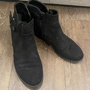 Black Suede Ankle Boots